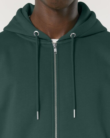 Cultivator 2.0 - Der Iconic Unisex-Zip-Hoodie - Glazed Green - XXL bedrucken, Art.-Nr. STSU179C0362X