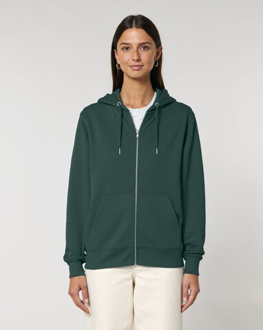 Cultivator 2.0 - Der Iconic Unisex-Zip-Hoodie - Glazed Green - 4XL bedrucken, Art.-Nr. STSU179C0364X