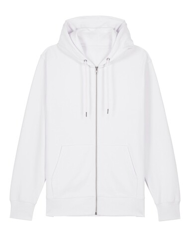 Cultivator 2.0 - Der Iconic Unisex-Zip-Hoodie - White - XS bedrucken, Art.-Nr. STSU179C001XS