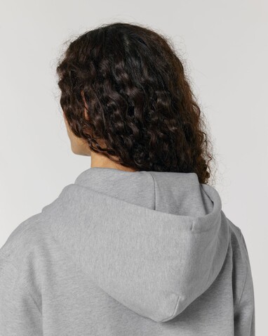 Cultivator 2.0 - Der Iconic Unisex-Zip-Hoodie - Heather Grey - M bedrucken, Art.-Nr. STSU179C2501M