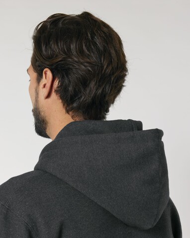 Cultivator 2.0 - Der Iconic Unisex-Zip-Hoodie - Dark Heather Grey - M bedrucken, Art.-Nr. STSU179C6511M