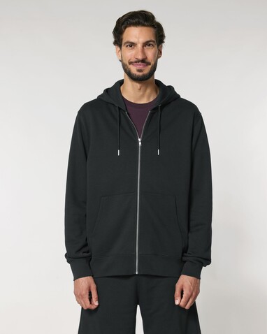 Cultivator 2.0 - Der Iconic Unisex-Zip-Hoodie - Black - 3XL bedrucken, Art.-Nr. STSU179C0023X