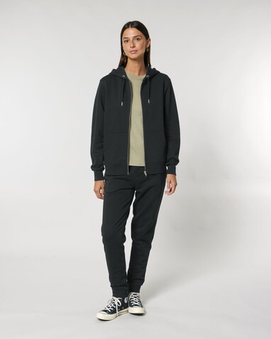 Cultivator 2.0 - Der Iconic Unisex-Zip-Hoodie - Black - 3XL bedrucken, Art.-Nr. STSU179C0023X