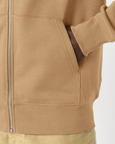 Cultivator 2.0 - Der Iconic Unisex-Zip-Hoodie - Latte - XS bedrucken, Art.-Nr. STSU179C112XS