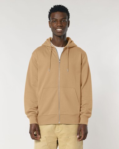 Cultivator 2.0 - Der Iconic Unisex-Zip-Hoodie - Latte - XS bedrucken, Art.-Nr. STSU179C112XS