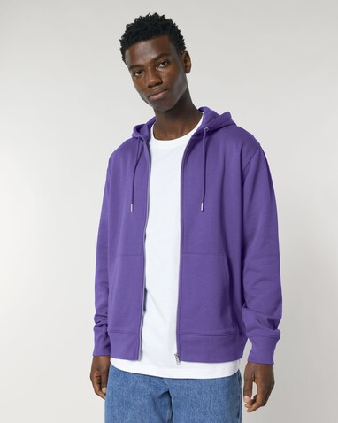 Cultivator 2.0 - Der Iconic Unisex-Zip-Hoodie - Purple Love - XS bedrucken, Art.-Nr. STSU179C115XS