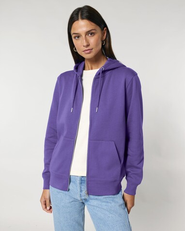 Cultivator 2.0 - Der Iconic Unisex-Zip-Hoodie - Purple Love - S bedrucken, Art.-Nr. STSU179C1151S