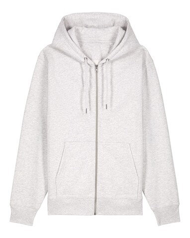 Cultivator 2.0 - Der Iconic Unisex-Zip-Hoodie - Cool Heather Grey - XS bedrucken, Art.-Nr. STSU179C146XS