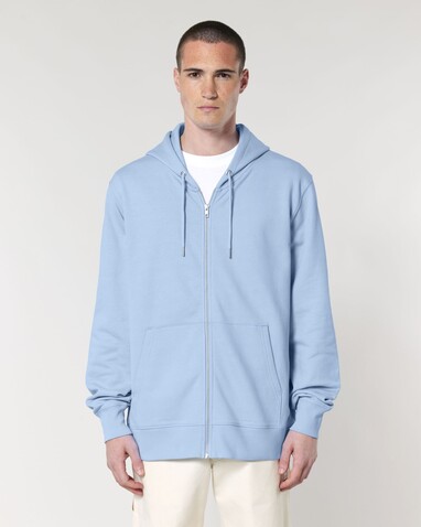 Cultivator 2.0 - Der Iconic Unisex-Zip-Hoodie - Blue Soul - M bedrucken, Art.-Nr. STSU179C1491M