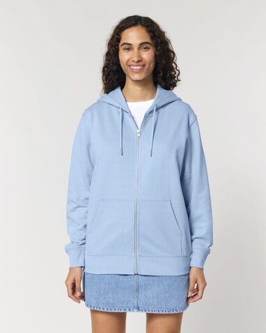 Cultivator 2.0 - Der Iconic Unisex-Zip-Hoodie - Blue Soul - XXL bedrucken, Art.-Nr. STSU179C1492X