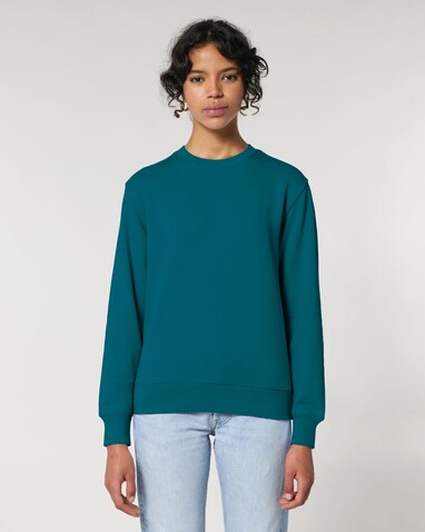 Matcher - Das Rundhals-Unisex-Sweatshirt aus French Terry - Ocean Depth - S bedrucken, Art.-Nr. STSU799C7101S