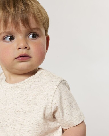 Baby Creator - Das Iconic Baby-T-Shirt - Eco Heather - 0-6 m/56-68cm bedrucken, Art.-Nr. STTB918C147B1