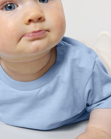 Baby Creator - Das Iconic Baby-T-Shirt - Blue Soul - 12-18 m/80-86cm bedrucken, Art.-Nr. STTB918C149B3