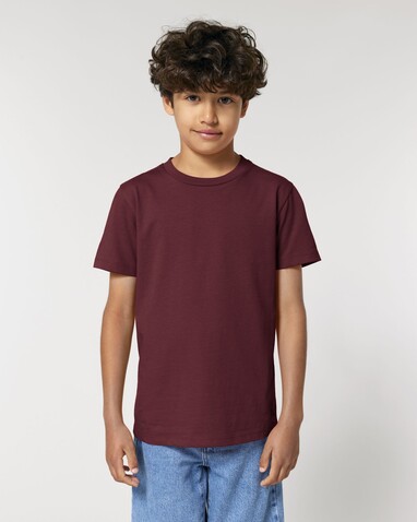 Mini Creator 2.0 - Das Iconic Kinder-T-Shirt - Burgundy - 12-13/152-158cm bedrucken, Art.-Nr. STTK184C24412