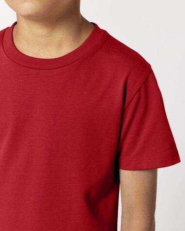 Mini Creator 2.0 - Das Iconic Kinder-T-Shirt - Red - 7-8/122-128cm bedrucken, Art.-Nr. STTK184C00407