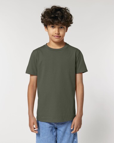 Mini Creator 2.0 - Das Iconic Kinder-T-Shirt - Khaki - 12-13/152-158cm bedrucken, Art.-Nr. STTK184C22312