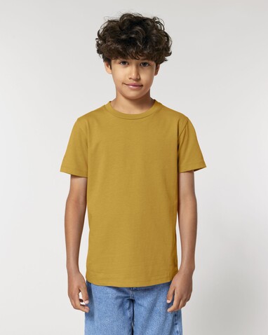 Mini Creator 2.0 - Das Iconic Kinder-T-Shirt - Ochre - 5-6/110-116cm bedrucken, Art.-Nr. STTK184C04805