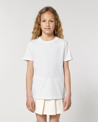 Mini Creator 2.0 - Das Iconic Kinder-T-Shirt - White - 7-8/122-128cm bedrucken, Art.-Nr. STTK184C00107