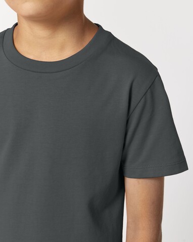 Mini Creator 2.0 - Das Iconic Kinder-T-Shirt - Anthracite - 12-13/152-158cm bedrucken, Art.-Nr. STTK184C25312