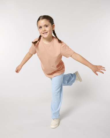Mini Creator 2.0 - Das Iconic Kinder-T-Shirt - Fraiche Peche - 12-13/152-158cm bedrucken, Art.-Nr. STTK184C10112