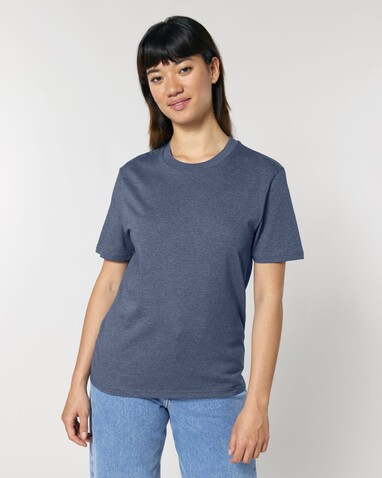 Creator 2.0 - Das Iconic Unisex-T-Shirt - Dark Heather Blue - XS bedrucken, Art.-Nr. STTU169C652XS
