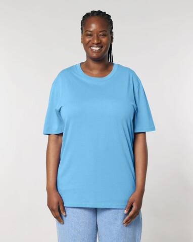 Creator 2.0 - Das Iconic Unisex-T-Shirt - Aqua Blue - 3XL bedrucken, Art.-Nr. STTU169C1453X