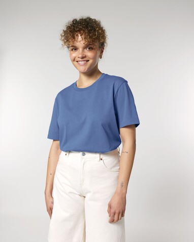 Crafter - Das Unisex-T-Shirt - Bright Blue - XXL bedrucken, Art.-Nr. STTU170C0532X