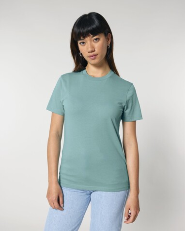 Crafter - Teal Monstera - XL bedrucken, Art.-Nr. STTU170C0601X