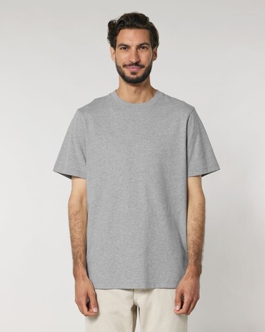 Sparker 2.0 - Das Relaxed Unisex-T-Shirt - Heather Grey - XXL bedrucken, Art.-Nr. STTU171C2502X