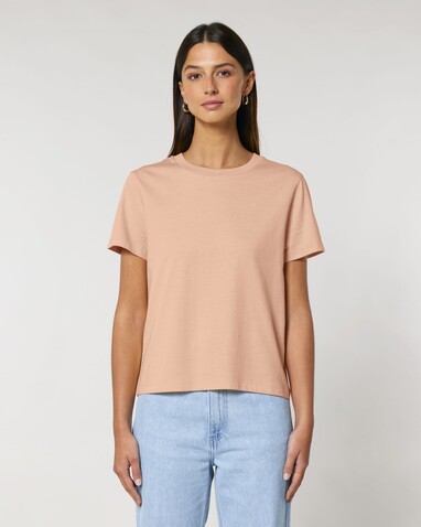 Stella Muser - Das Iconic Damen-T-Shirt - Fraiche Peche - M bedrucken, Art.-Nr. STTW172C1011M