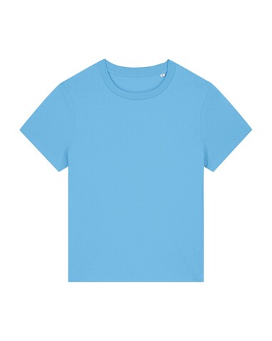 Stella Muser - Das Iconic Damen-T-Shirt - Aqua Blue - S bedrucken, Art.-Nr. STTW172C1451S