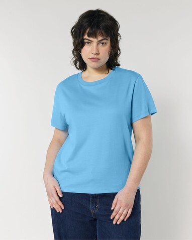 Stella Muser - Das Iconic Damen-T-Shirt - Aqua Blue - XS bedrucken, Art.-Nr. STTW172C145XS