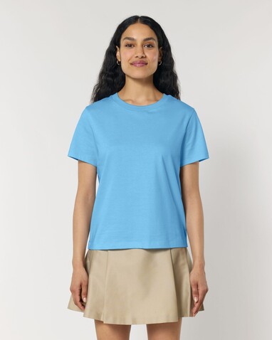 Stella Muser - Das Iconic Damen-T-Shirt - Aqua Blue - XL bedrucken, Art.-Nr. STTW172C1451X