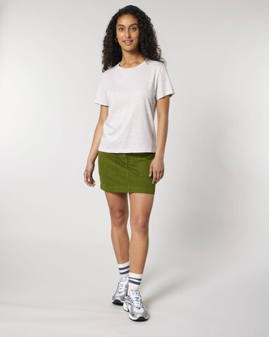 Stella Muser - Das Iconic Damen-T-Shirt - Cool Heather Grey - L bedrucken, Art.-Nr. STTW172C1461L