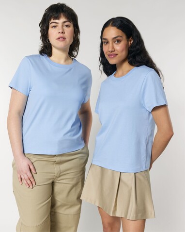 Stella Muser - Das Iconic Damen-T-Shirt - Blue Soul - XL bedrucken, Art.-Nr. STTW172C1491X