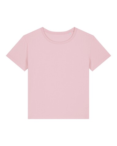 Stella Serena - Das Damen-T-Shirt mit weitem Rundhalsausschnitt - Cotton Pink - XXL bedrucken, Art.-Nr. STTW173C0052X