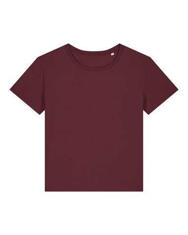 Stella Serena - Das Damen-T-Shirt mit weitem Rundhalsausschnitt - Burgundy - M bedrucken, Art.-Nr. STTW173C2441M Stella Serena - Das Damen-T-Shirt mit weitem Rundhalsausschnitt - Burgundy - M bedrucken, Art.-Nr. STTW173C2441M