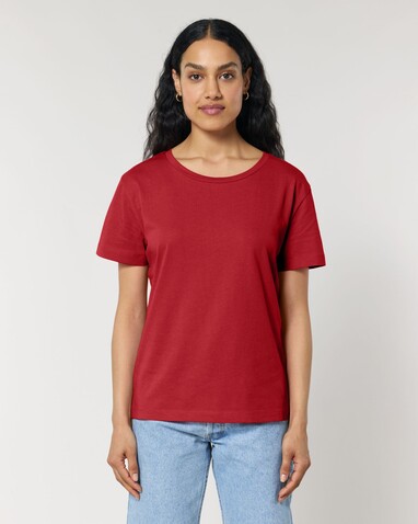Stella Serena - Das Damen-T-Shirt mit weitem Rundhalsausschnitt - Red - XL bedrucken, Art.-Nr. STTW173C0041X Stella Serena - Das Damen-T-Shirt mit weitem Rundhalsausschnitt - Red - XL bedrucken, Art.-Nr. STTW173C0041X