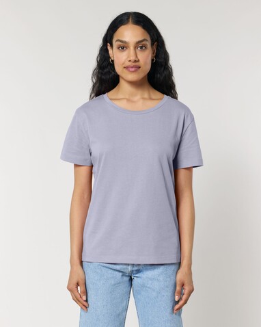 Stella Serena - Das Damen-T-Shirt mit weitem Rundhalsausschnitt - Lavender - XXL bedrucken, Art.-Nr. STTW173C0632X Stella Serena - Das Damen-T-Shirt mit weitem Rundhalsausschnitt - Lavender - XXL bedrucken, Art.-Nr. STTW173C0632X