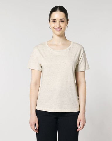 Stella Serena - Das Damen-T-Shirt mit weitem Rundhalsausschnitt - Eco Heather - L bedrucken, Art.-Nr. STTW173C1471L Stella Serena - Das Damen-T-Shirt mit weitem Rundhalsausschnitt - Eco Heather - L bedrucken, Art.-Nr. STTW173C1471L