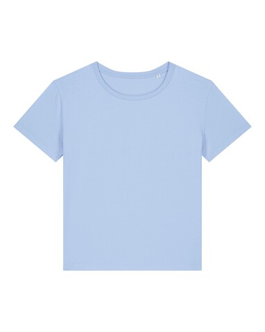 Stella Serena - Das Damen-T-Shirt mit weitem Rundhalsausschnitt - Blue Soul - XS bedrucken, Art.-Nr. STTW173C149XS