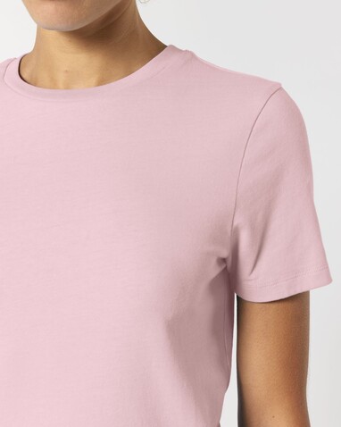 Stella Ella - Das kurze Fitted Damen-T-Shirt - Cotton Pink - XL bedrucken, Art.-Nr. STTW174C0051X Stella Ella - Das kurze Fitted Damen-T-Shirt - Cotton Pink - XL bedrucken, Art.-Nr. STTW174C0051X