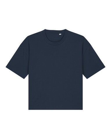 Stella Nova - Das Damen-Boxy-T-Shirt - French Navy - XXL bedrucken, Art.-Nr. STTW175C7272X