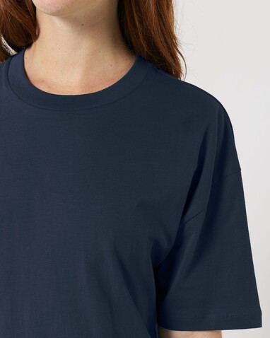 Stella Nova - Das Boxy Damen-T-Shirt - French Navy - L bedrucken, Art.-Nr. STTW175C7271L
