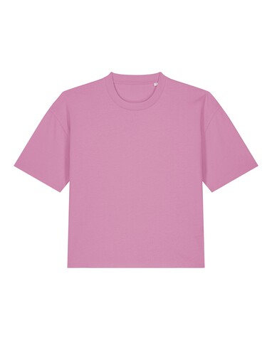 Stella Nova - Das Boxy Damen-T-Shirt - Bubble Pink - S bedrucken, Art.-Nr. STTW175C1291S