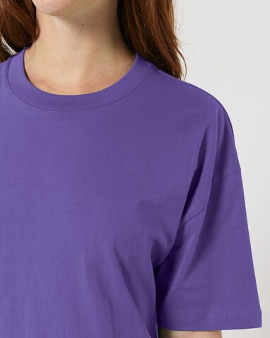 Stella Nova - Das Boxy Damen-T-Shirt - Purple Love - XXL bedrucken, Art.-Nr. STTW175C1152X Stella Nova - Das Boxy Damen-T-Shirt - Purple Love - XXL bedrucken, Art.-Nr. STTW175C1152X