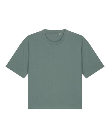 Stella Nova - Das Boxy Damen-T-Shirt - Green Bay - XXL bedrucken, Art.-Nr. STTW175C1442X