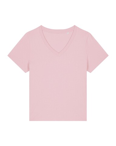 Stella Isla - Das Damen-T-Shirt mit V-Ausschnitt - Cotton Pink - XXL bedrucken, Art.-Nr. STTW176C0052X