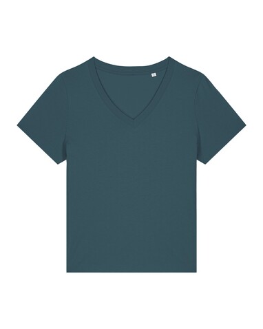 Stella Isla - Das Damen-T-Shirt mit V-Ausschnitt - Stargazer - L bedrucken, Art.-Nr. STTW176C7021L
