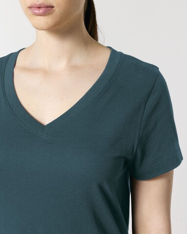 Stella Isla - Das Damen-T-Shirt mit V-Ausschnitt - Stargazer - L bedrucken, Art.-Nr. STTW176C7021L